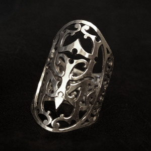 monogram ring - HLM