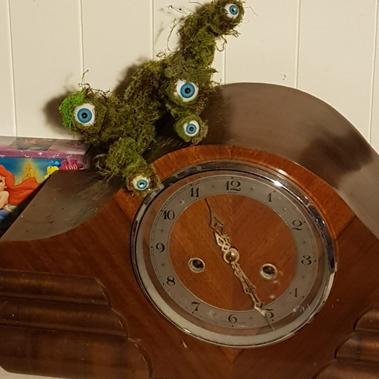 Labyrinth clock restoration