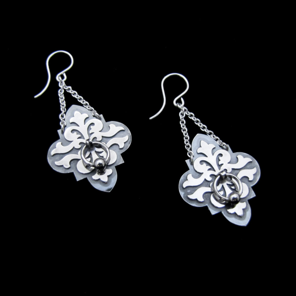 Secret Door - door knocker earrings