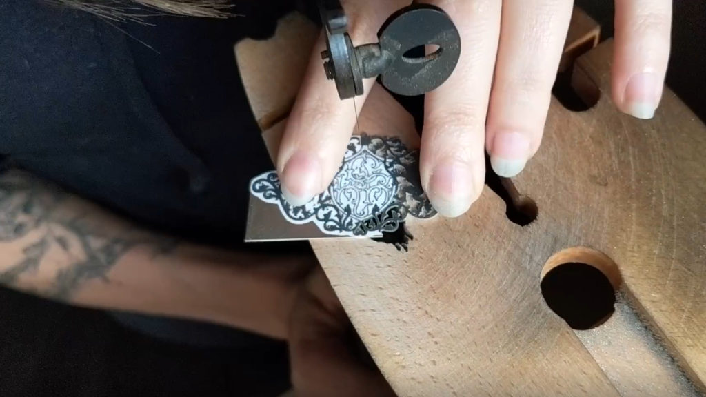 how it's made - silver monogram ring